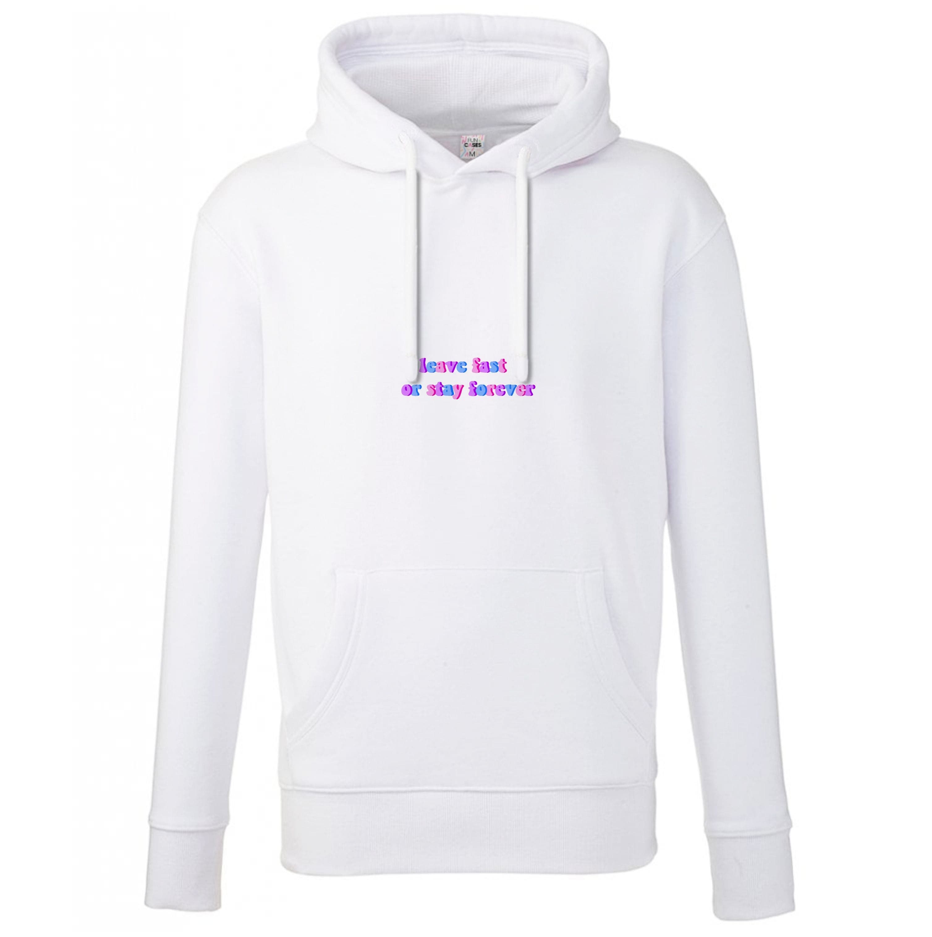 Leave Fast Or Stay Forever - Fender Hoodie