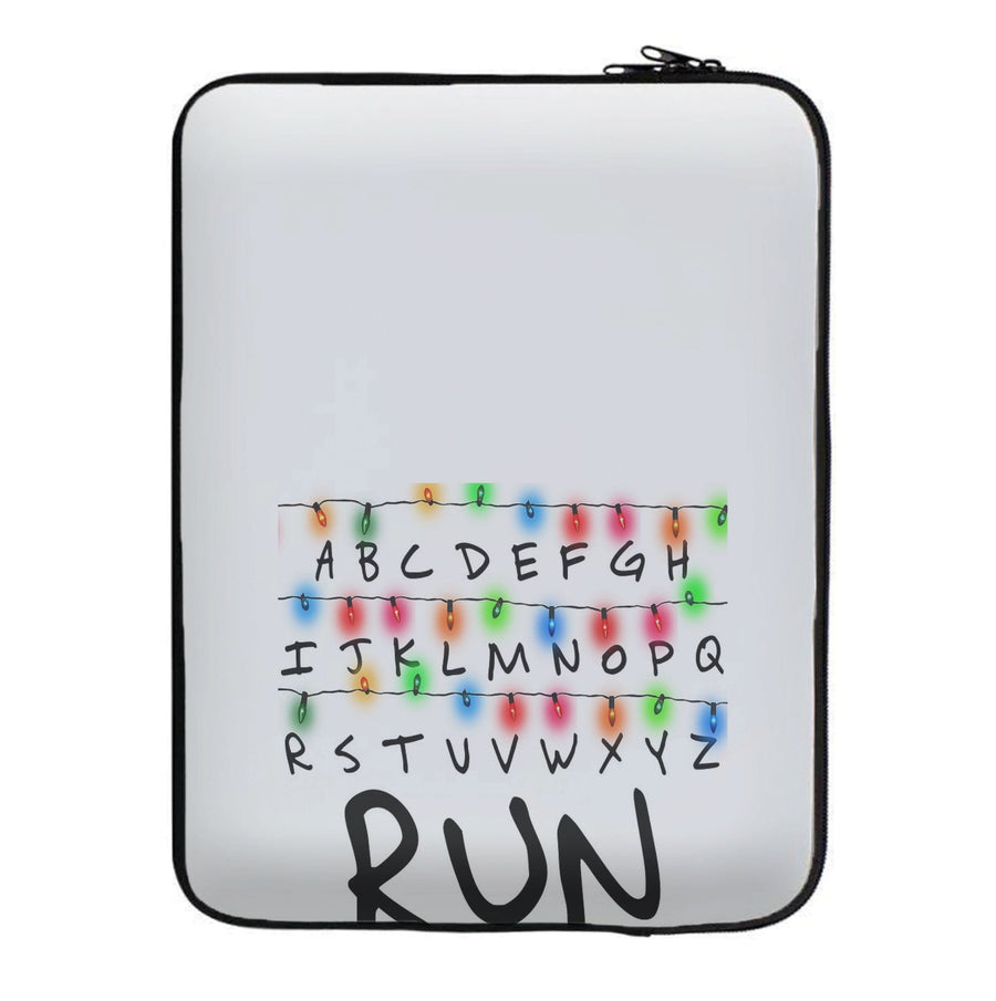 Run - Stranger Things Laptop Sleeve