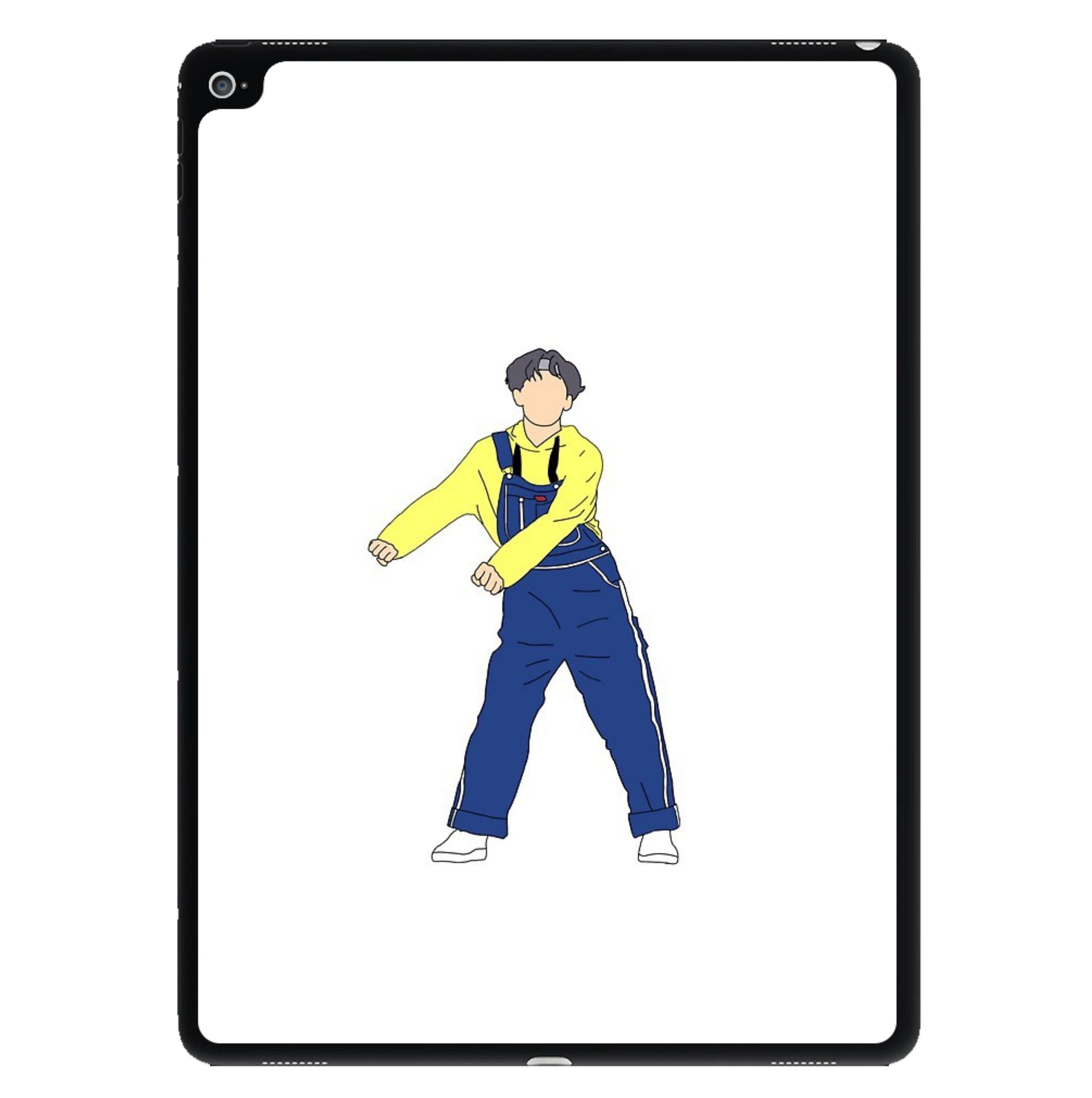 V Taehyung Meme Dance - K Pop iPad Case