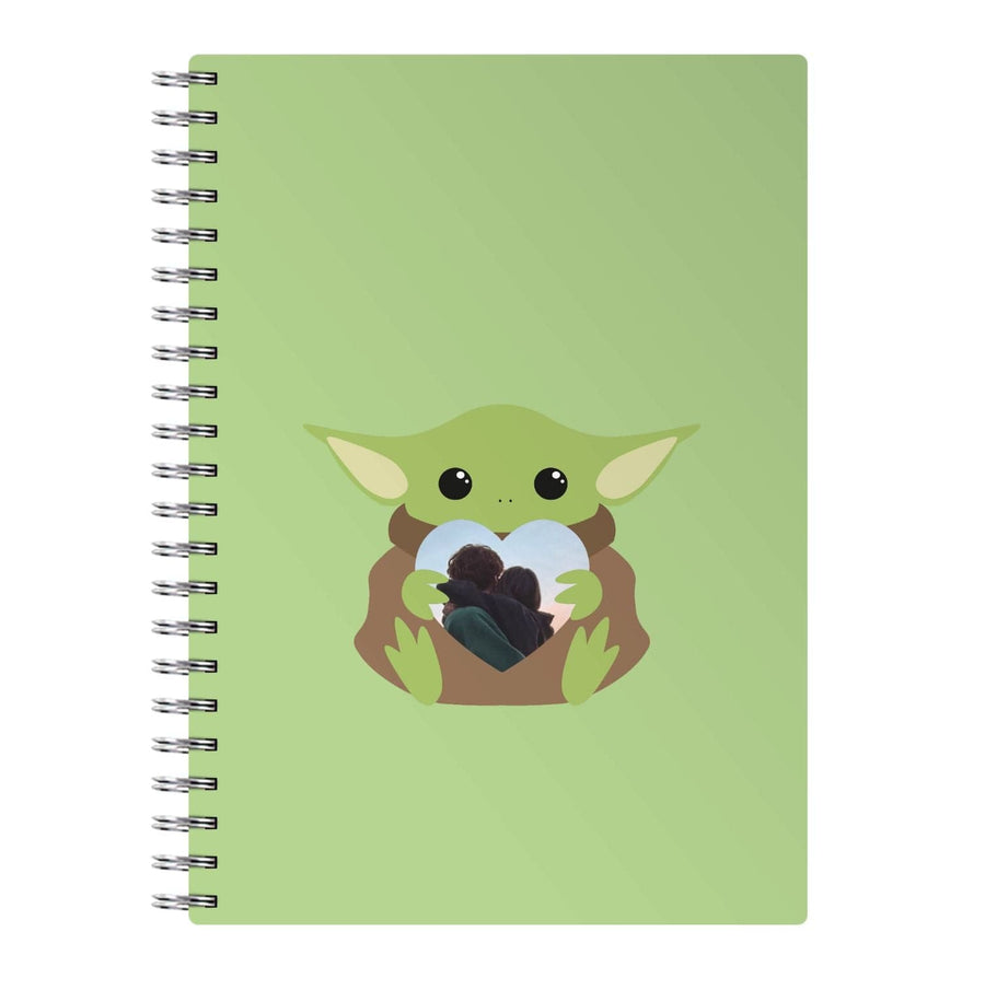 Baby Yoda - Personalised Couples Notebook