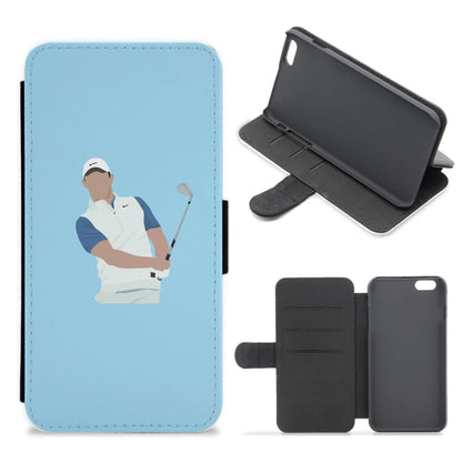 Mcllroy - Golf Flip / Wallet Phone Case