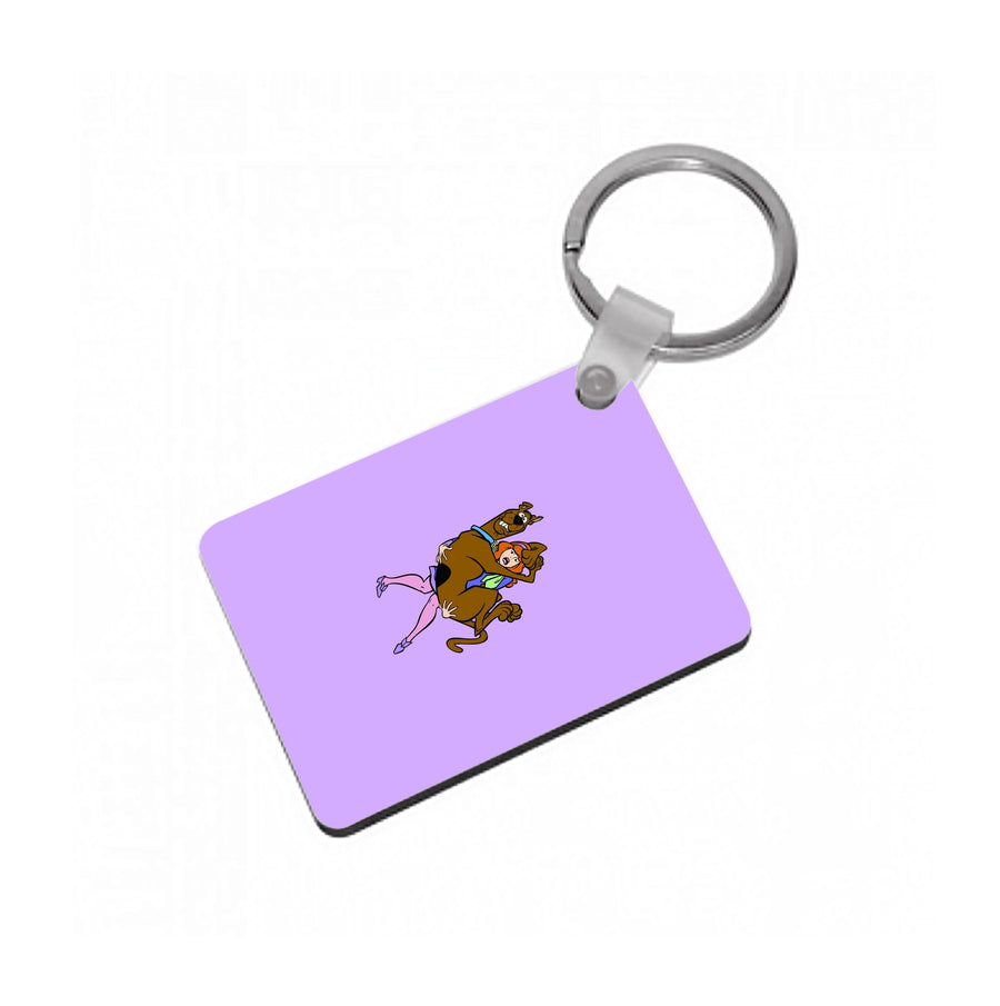 Scared - Scooby Doo Keyring