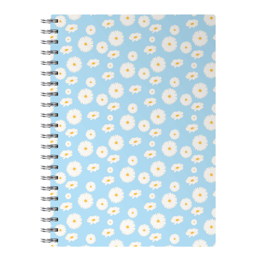 Blue Daisies - Floral Notebook