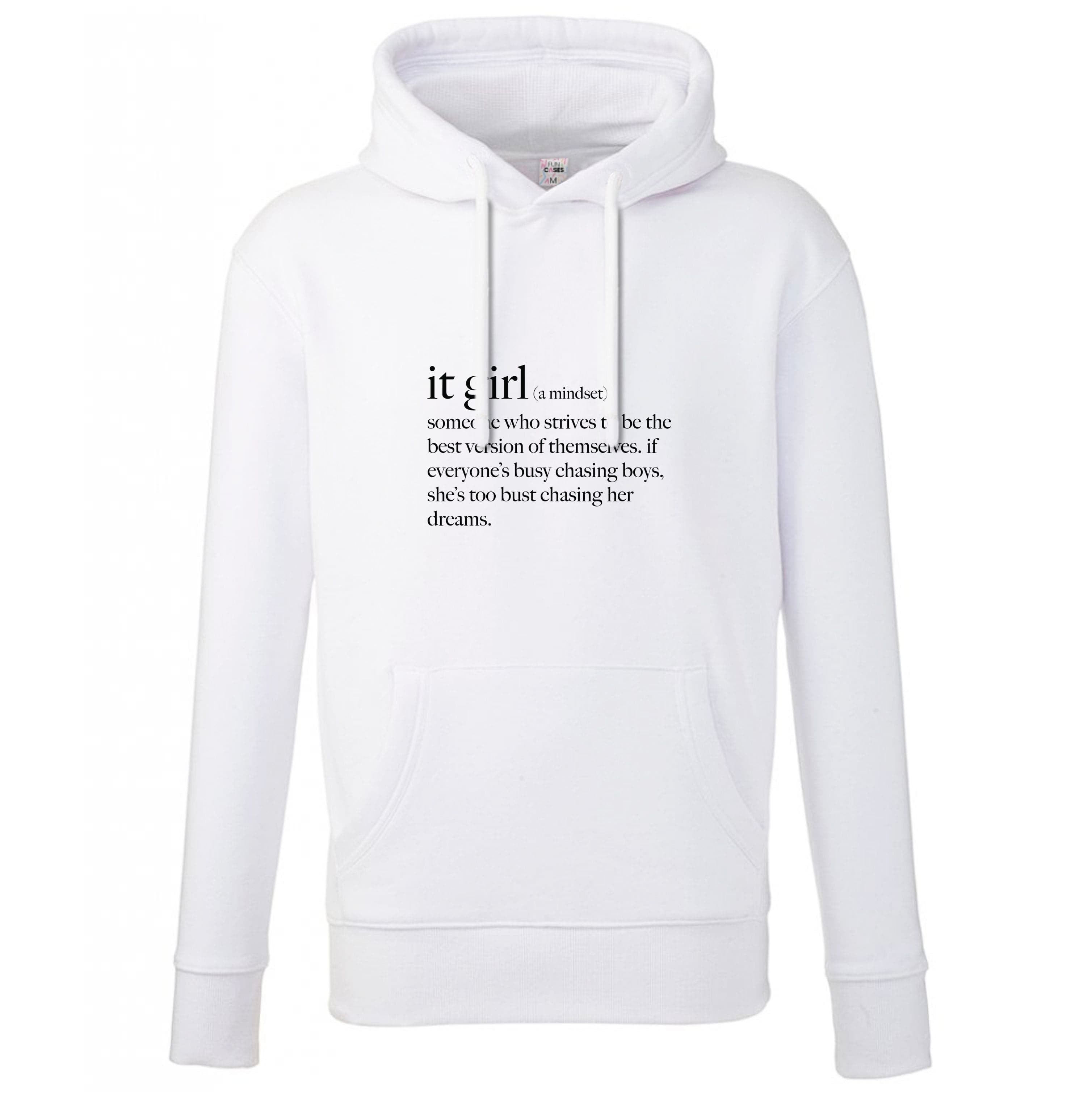 It Girl - Clean Girl Aesthetic Hoodie