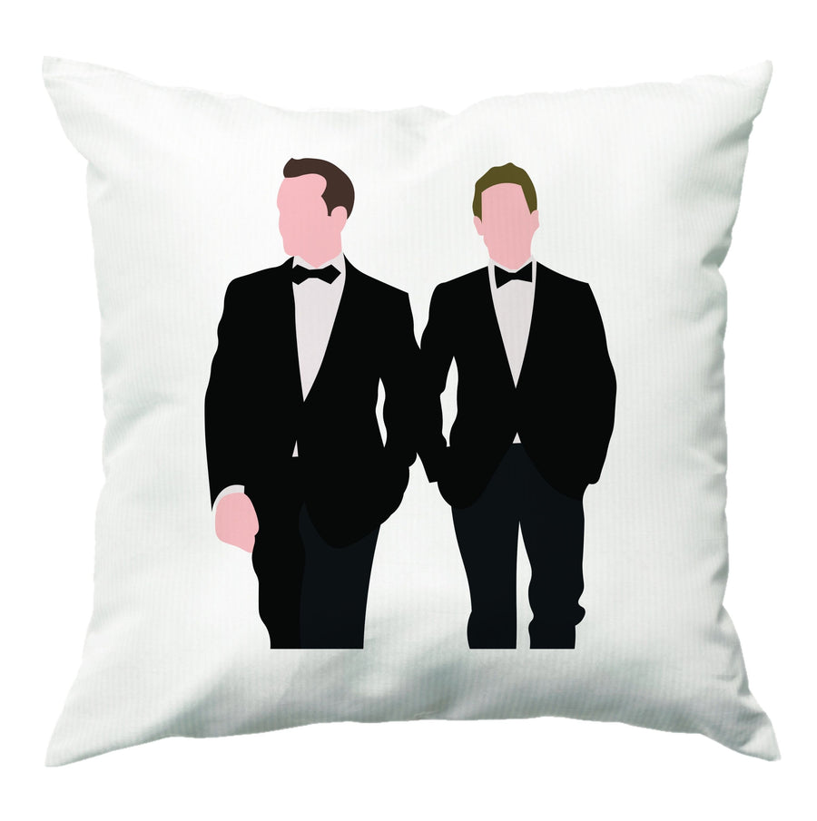 Harvey And Michael - Suits Cushion