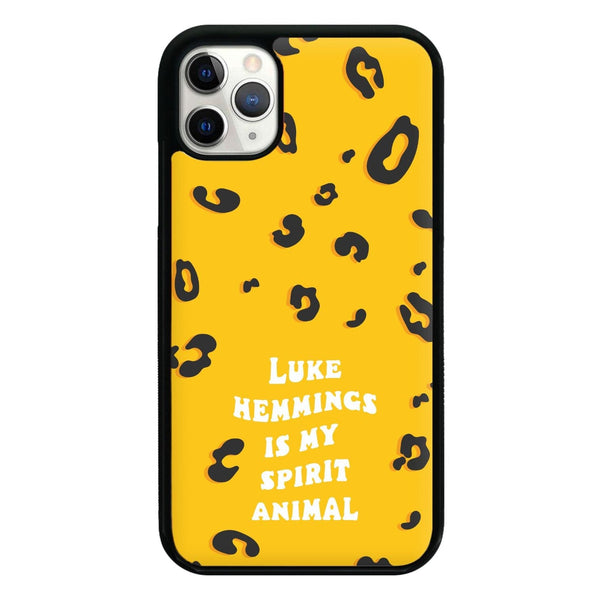 Luke Hemmings Is My Spirit Animal 5 Seconds Of Summer Phone Case