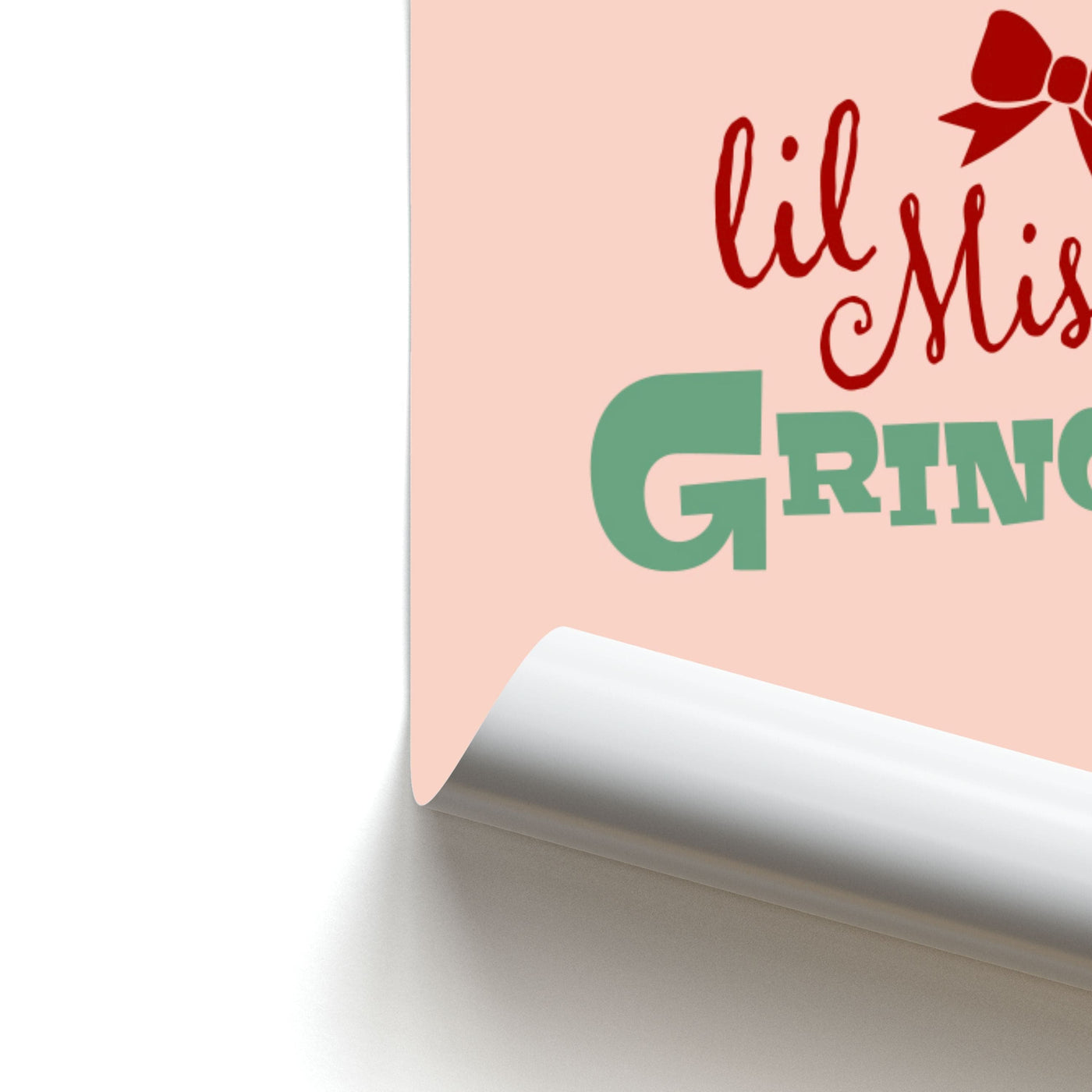 Lil Miss Grinch Poster