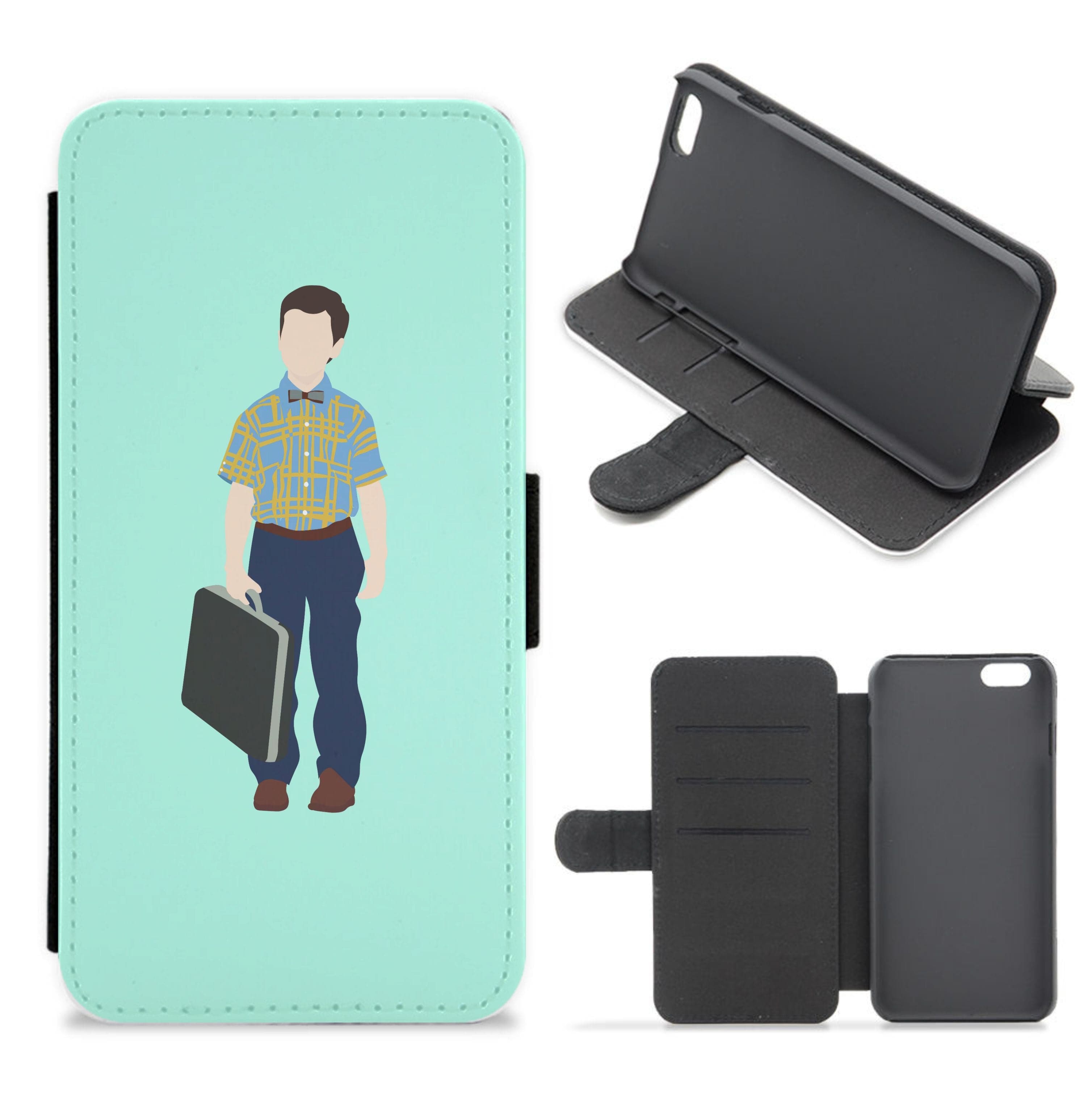 First Day - Sheldon Flip / Wallet Phone Case