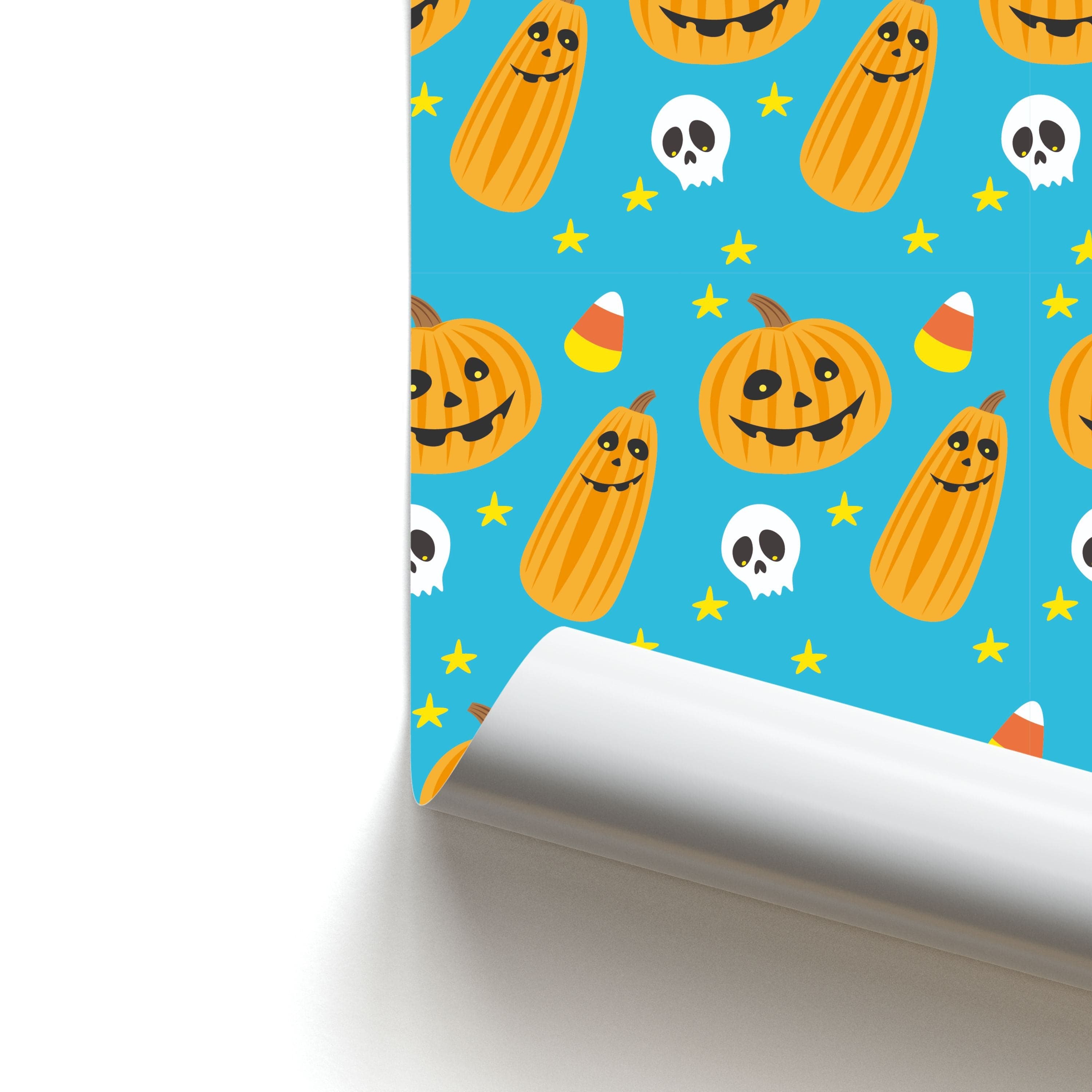 Halloween Pattern 1 Poster