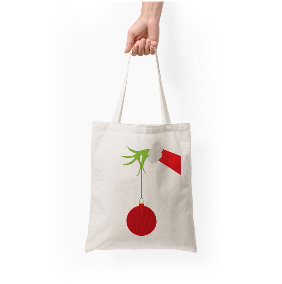 Christmas Bauble - Grinch Tote Bag