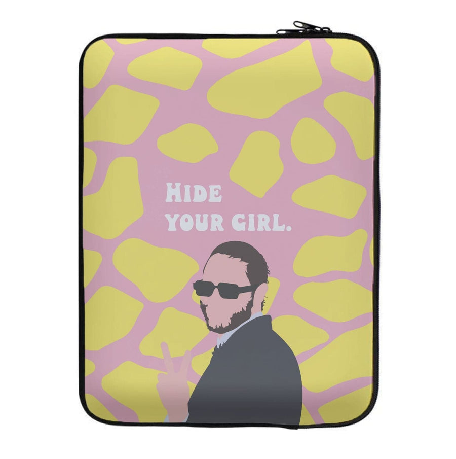 Hide Your Girl - Pete Davidson Laptop Sleeve