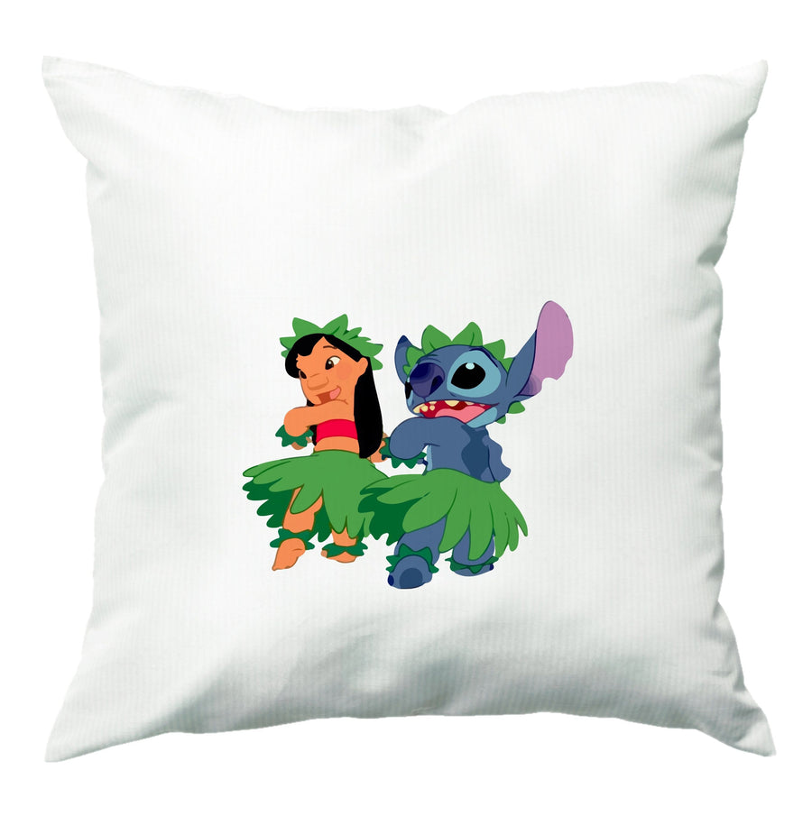 Lelo And Stitch Hoola - Disney Cushion