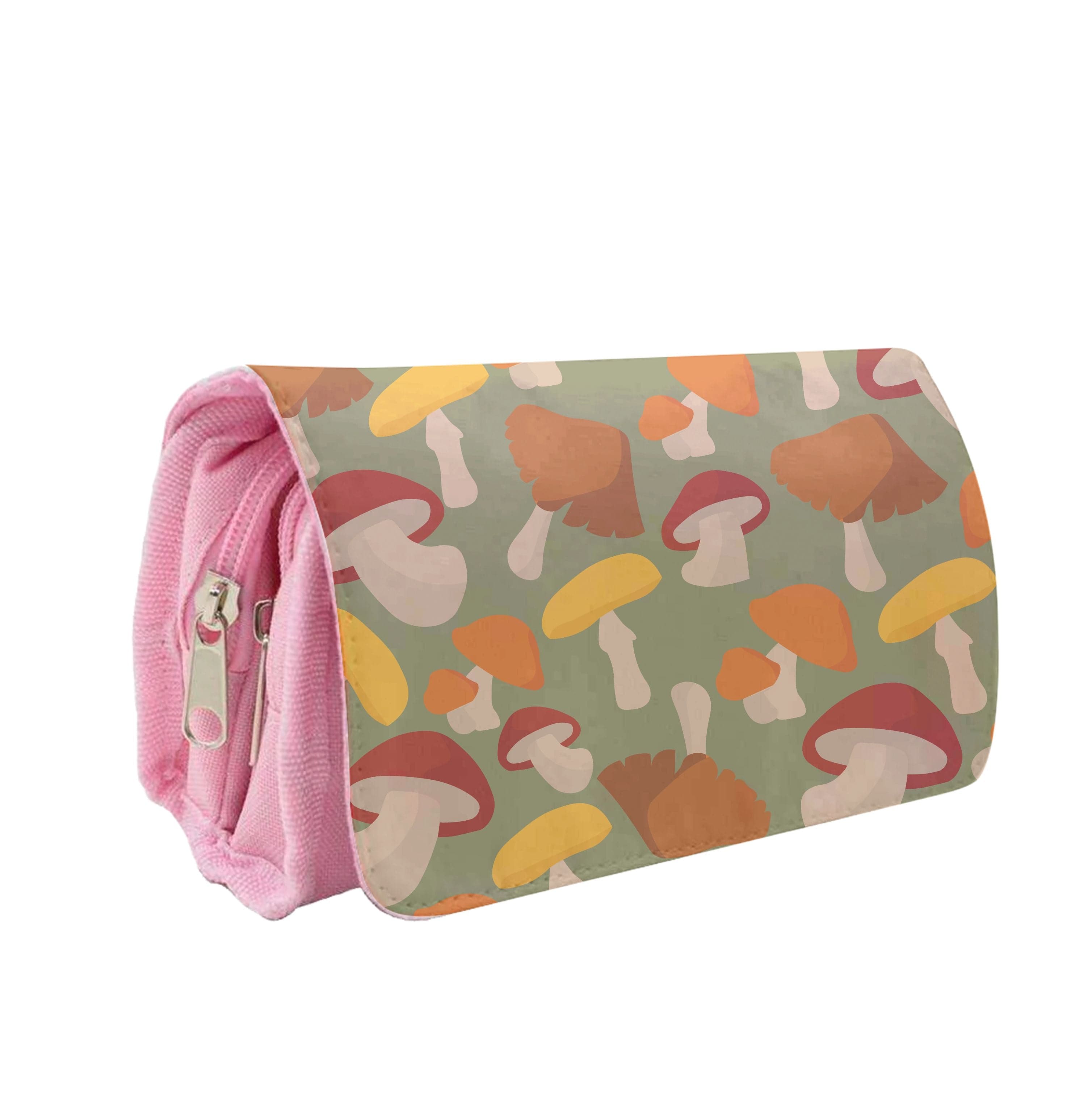 Mushroom Pattern - Autumn  Pencil Case