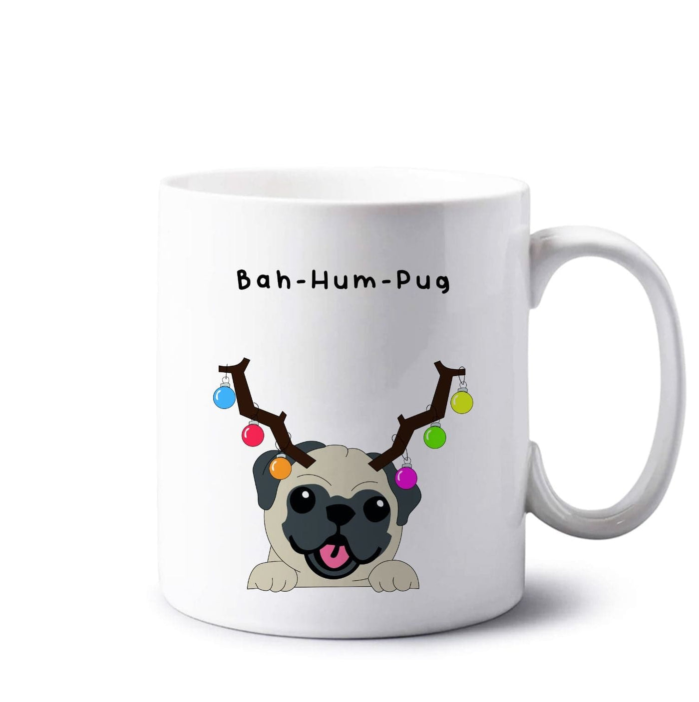 Buh-hum-pug - Christmas Mug