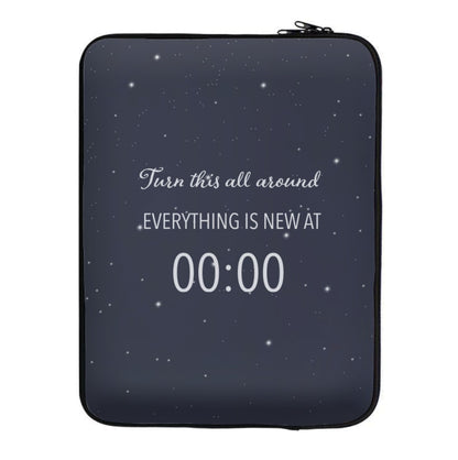 When The Clock Strikes Midnight - K Pop Laptop Sleeve