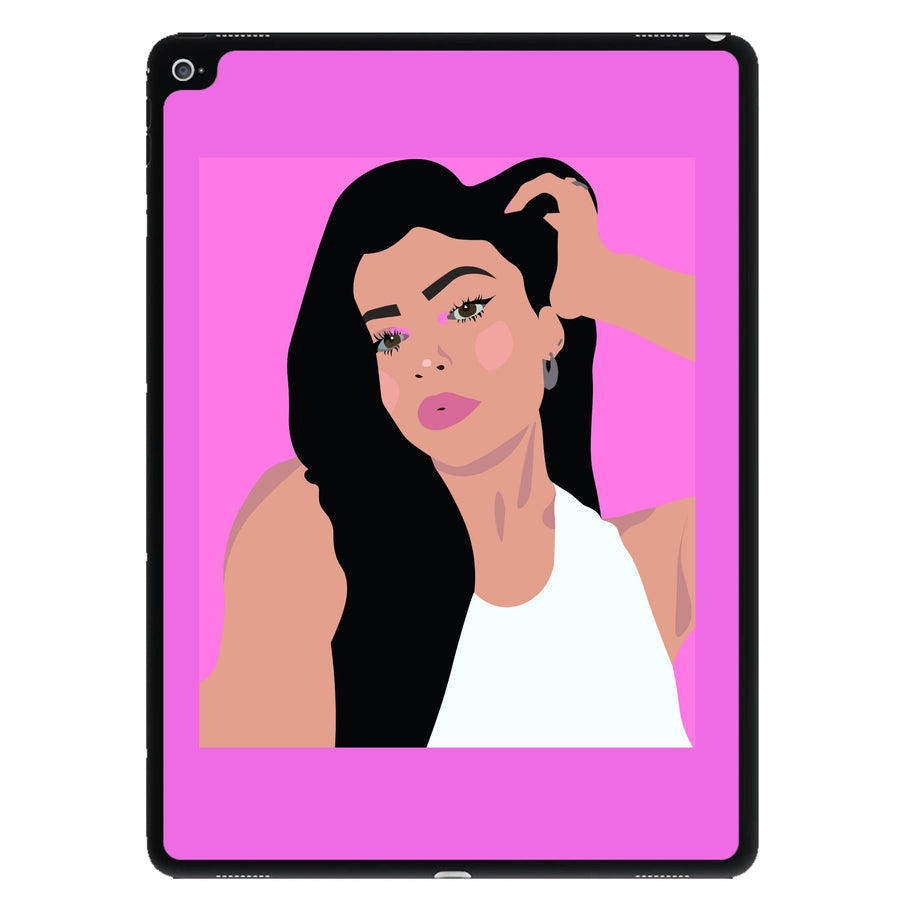 Doing makeup - Kylie Jenner iPad Case