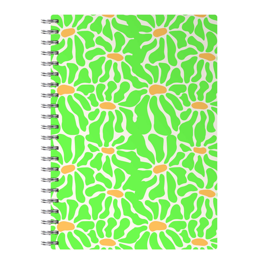 Green Flowers - Summer Notebook