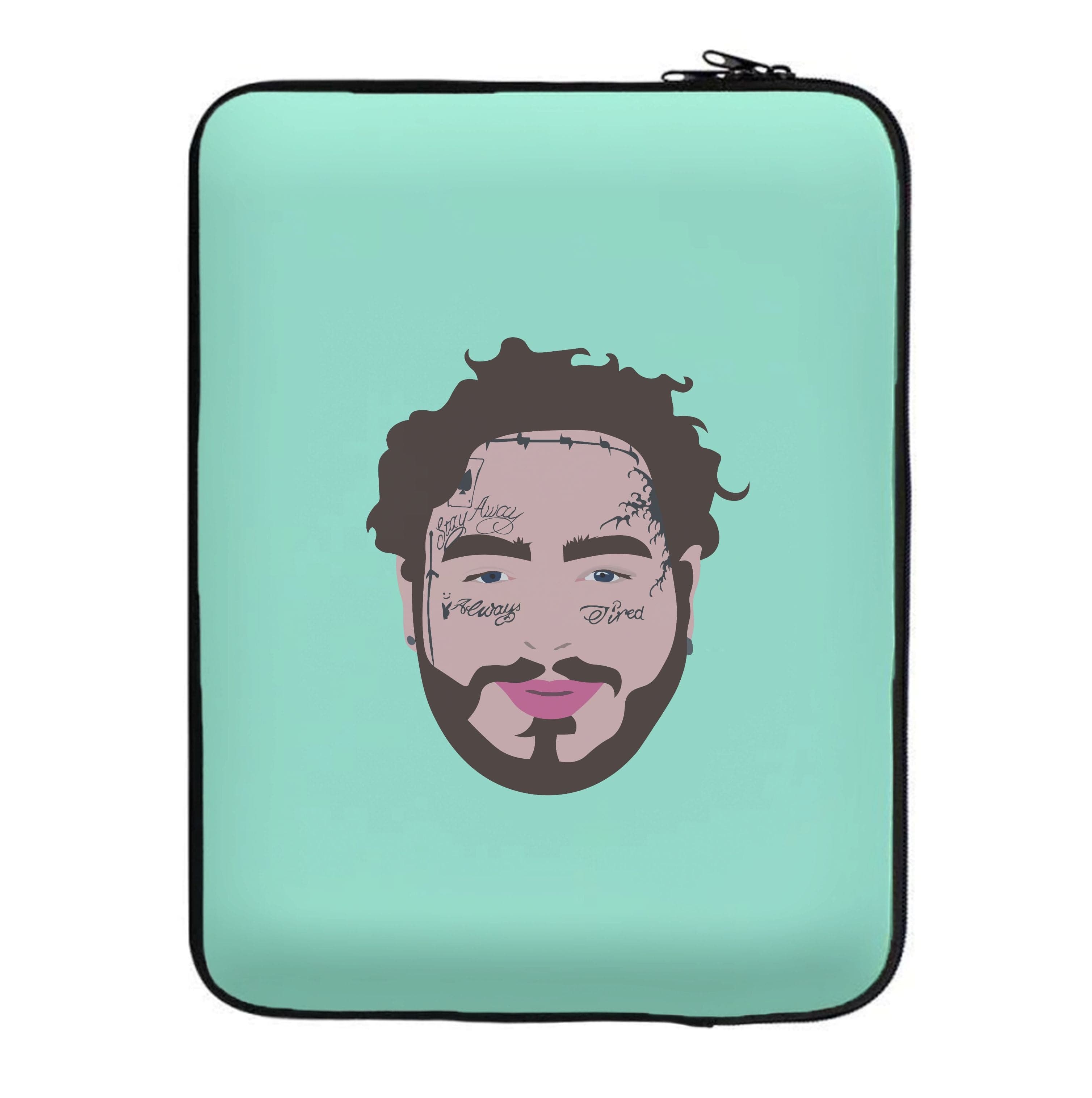 Face Tattoos - Post Laptop Sleeve