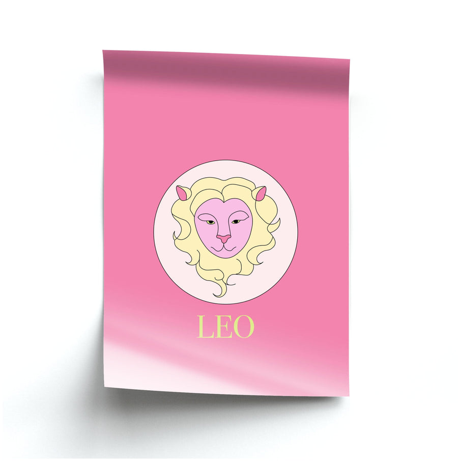 Leo - Tarot Cards Poster