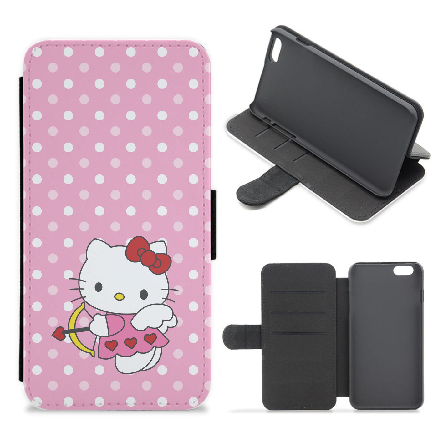 Cupid - Hello Kitty Flip / Wallet Phone Case