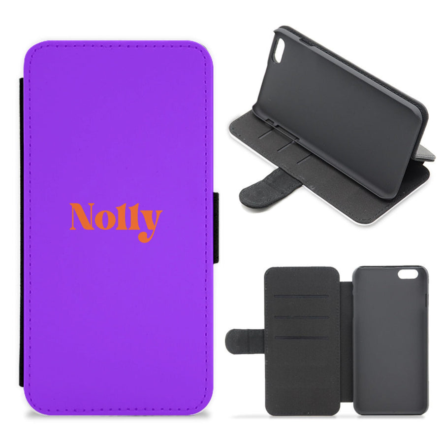 Purple - Nolly Flip / Wallet Phone Case