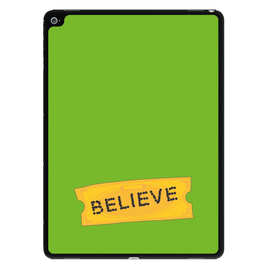 Believe - Polar Express iPad Case