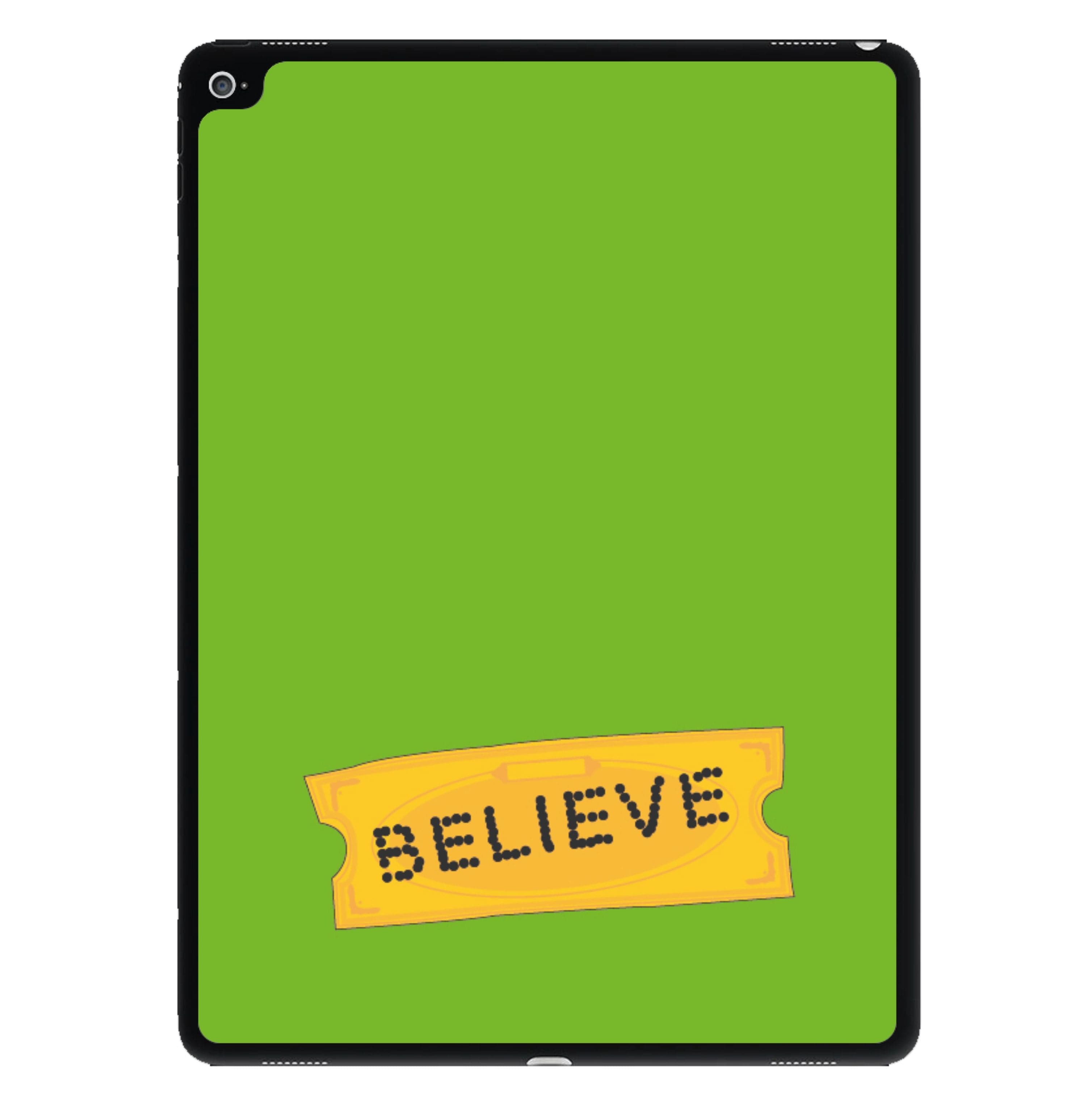 Believe - Polar Christmas iPad Case