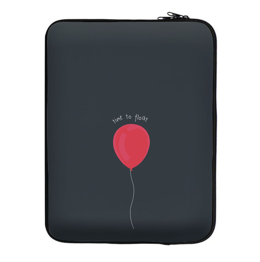 Time To Float - IT The Clown Laptop Sleeve