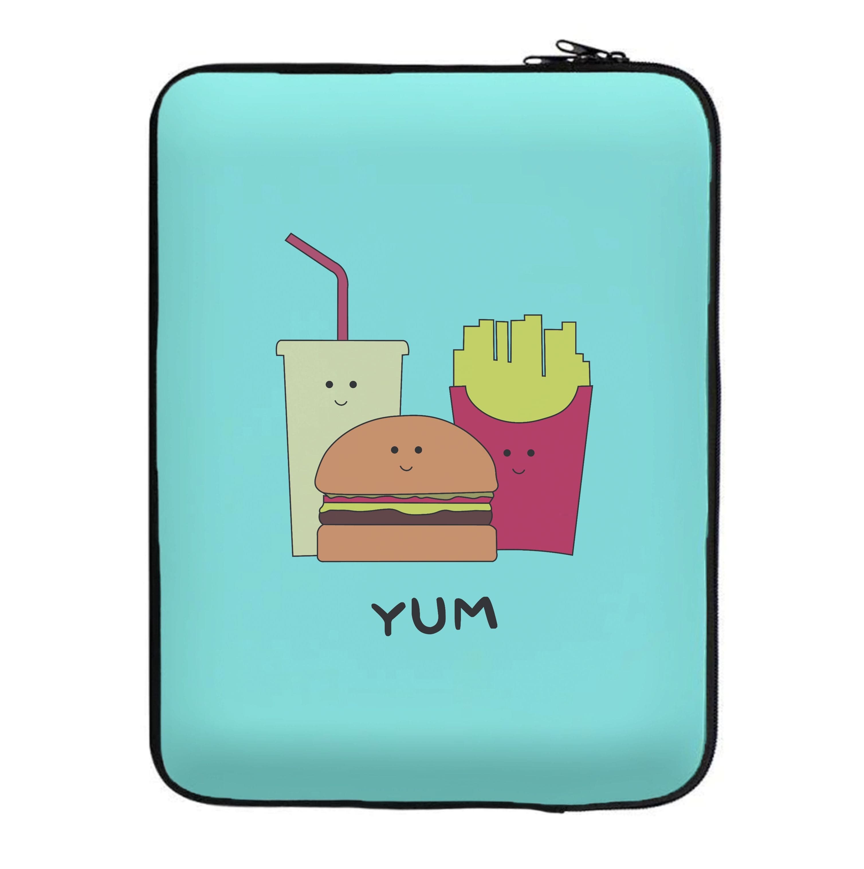 Fast Food Meal - Fast Food Patterns Laptop Sleeve