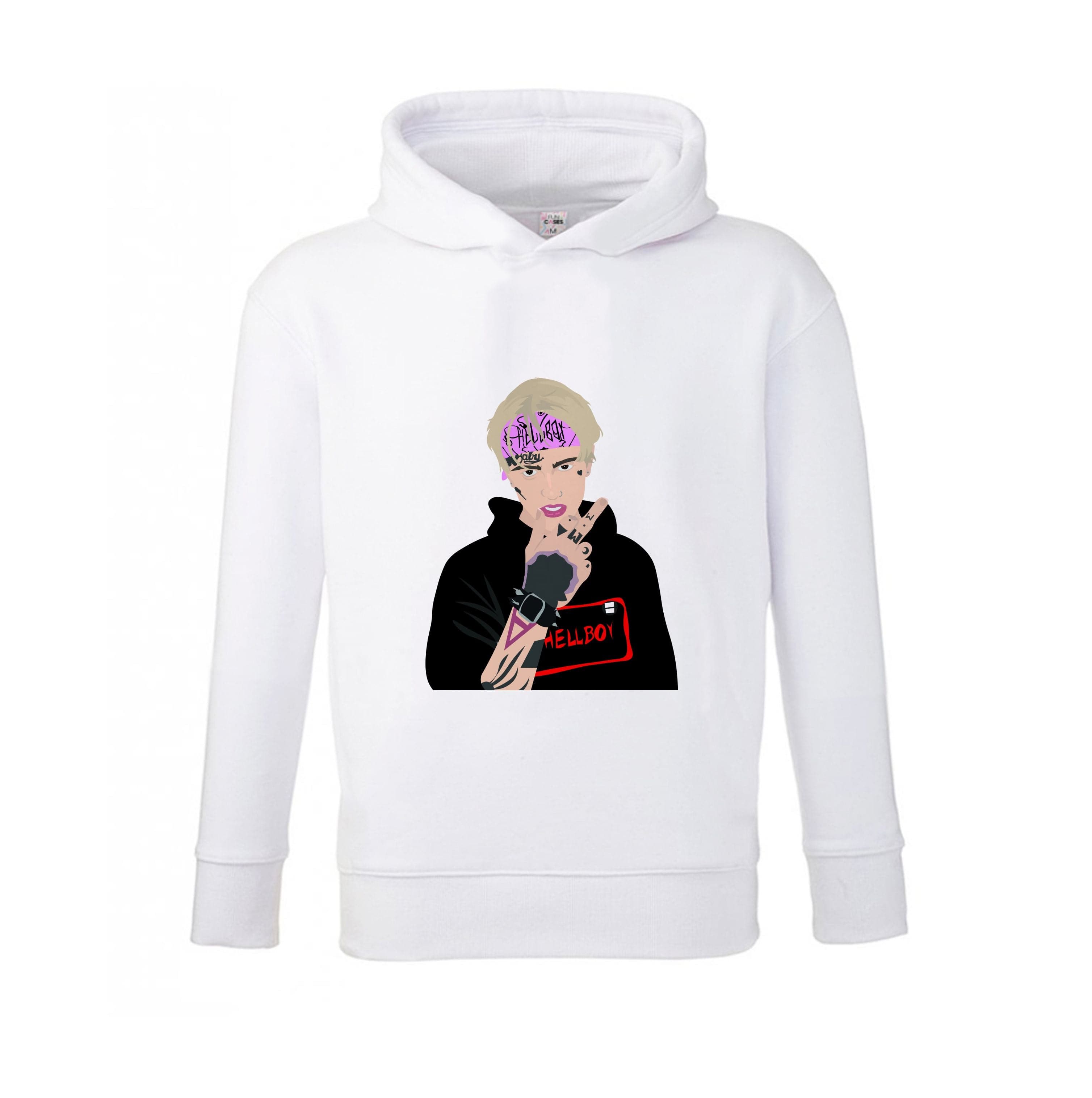 Pink Bandana - Peep Kids Hoodie