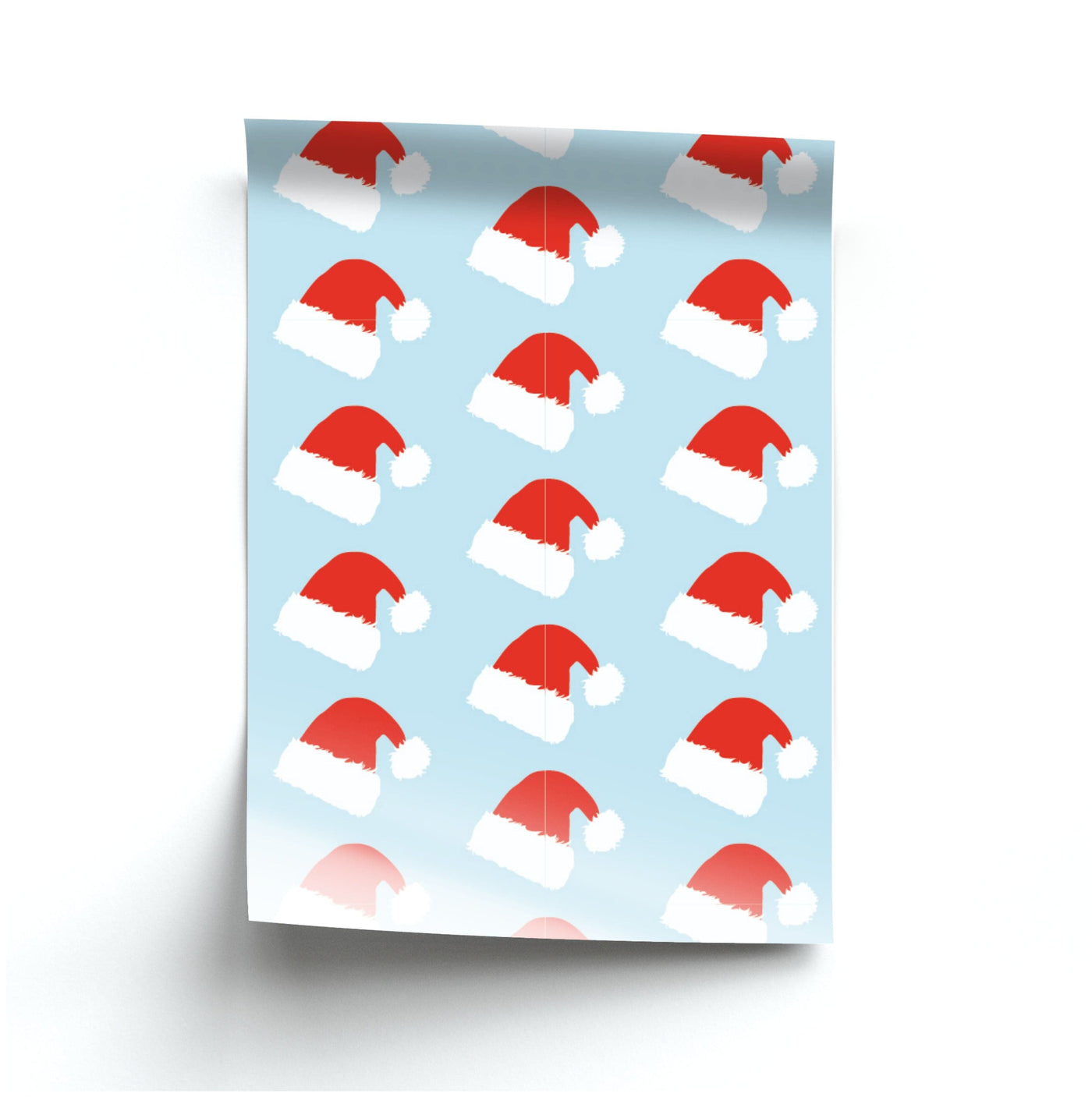 Santa Hat - Christmas Patterns Poster