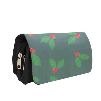 Holly - Christmas Patterns Pencil Case