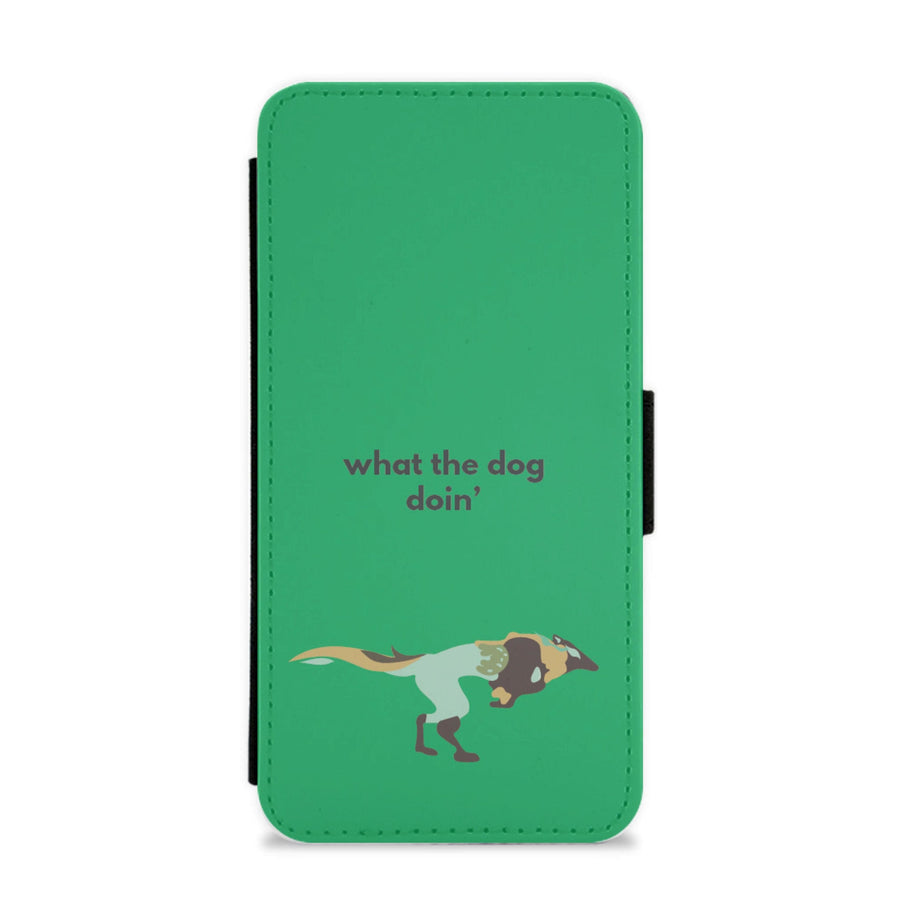 What The Dog Doin' - Valorant Flip / Wallet Phone Case