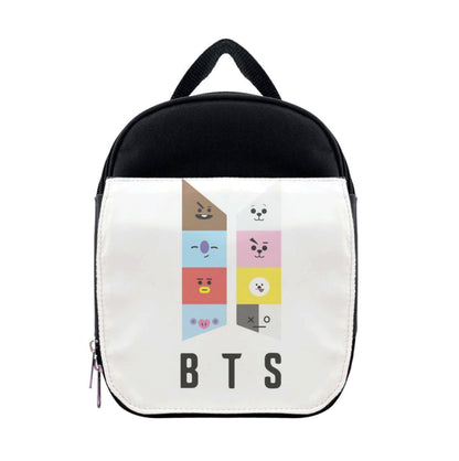 BT21 K-Pop Band Logo Lunchbox