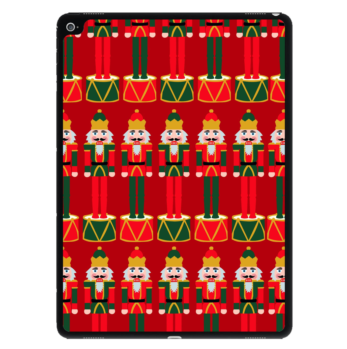Nutcracker - Christmas Patterns iPad Case