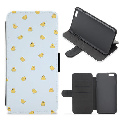 Chicks - Easter Patterns Flip / Wallet Phone Case