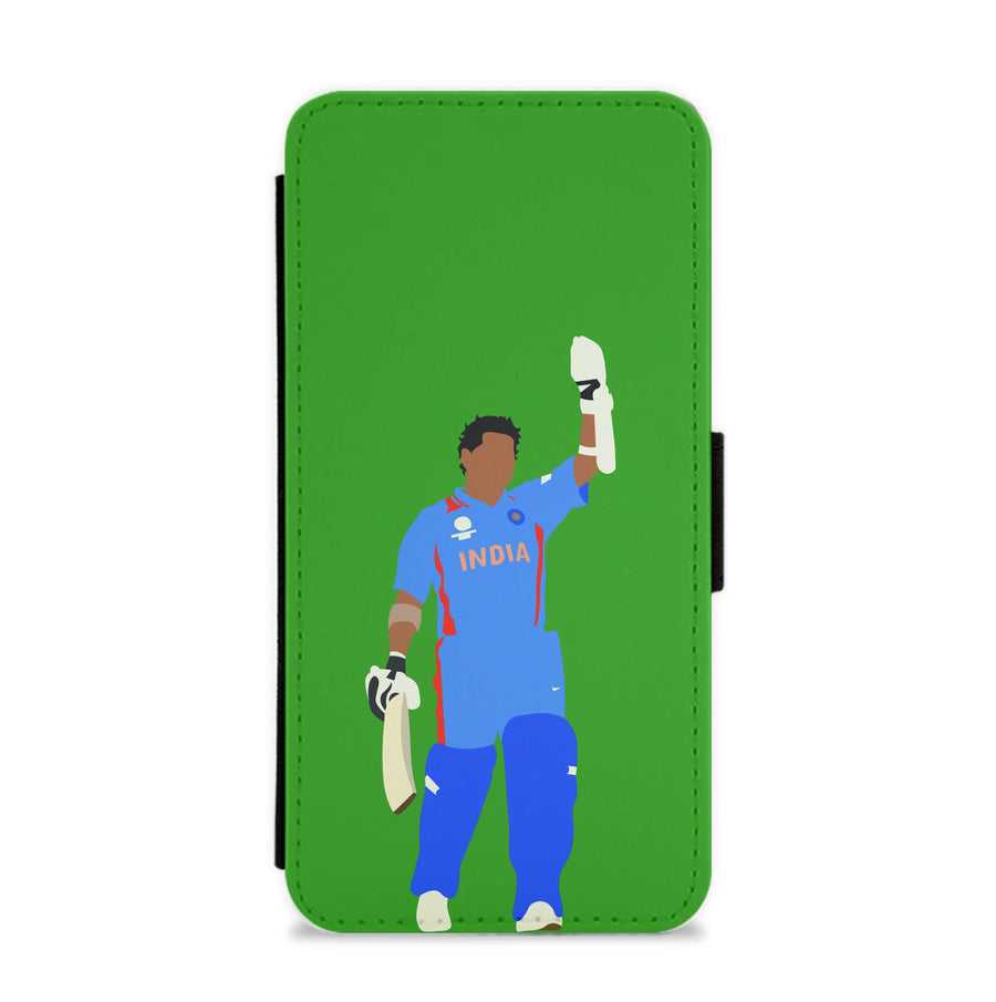 Sachin Tendulkar - Cricket Flip / Wallet Phone Case