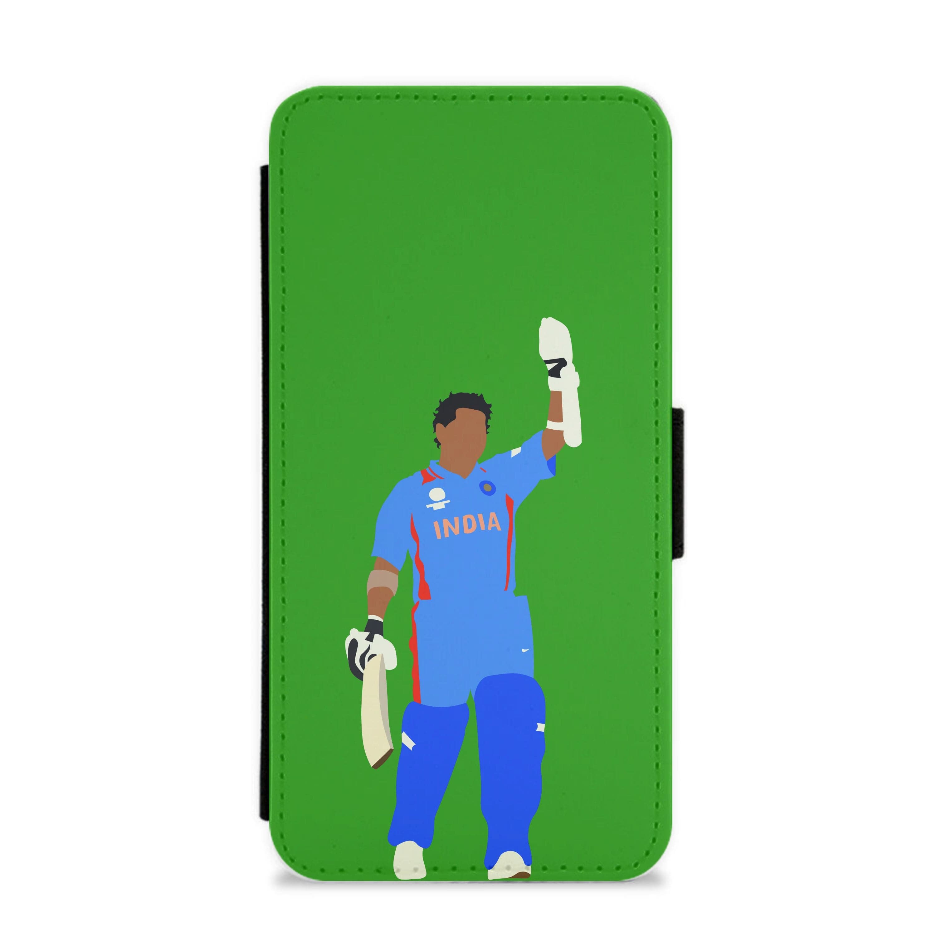 Tendulkar - Cricket Flip / Wallet Phone Case