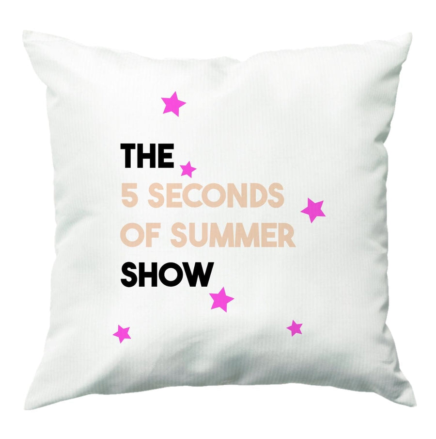 The 5 Seconds Of Summer Show  Cushion