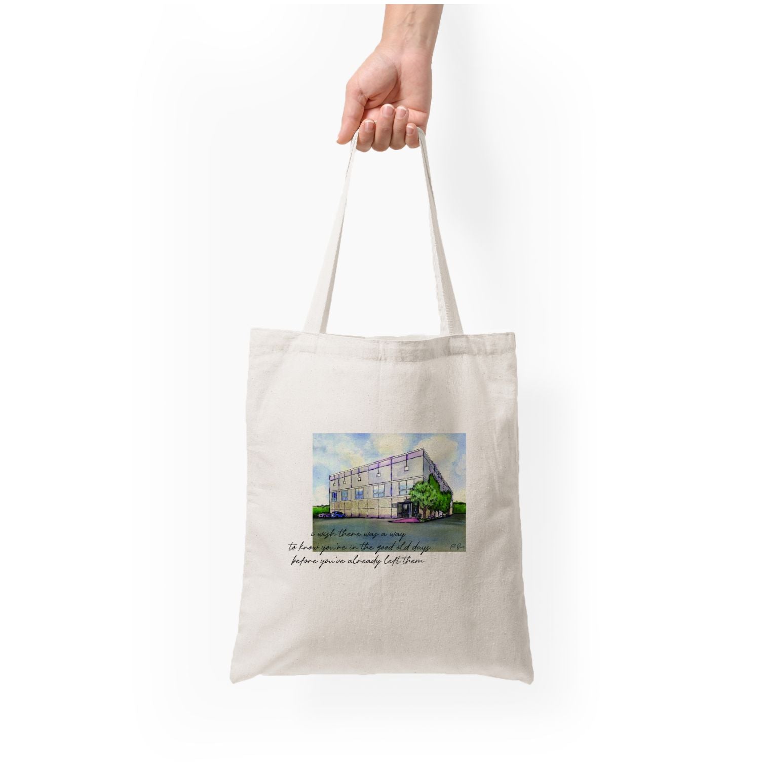 Dunder Building Tote Bag