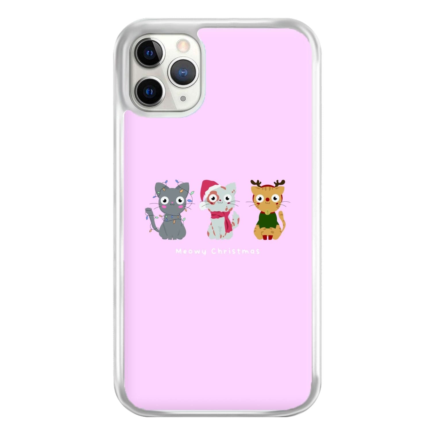 Meowy Christmas  Phone Case