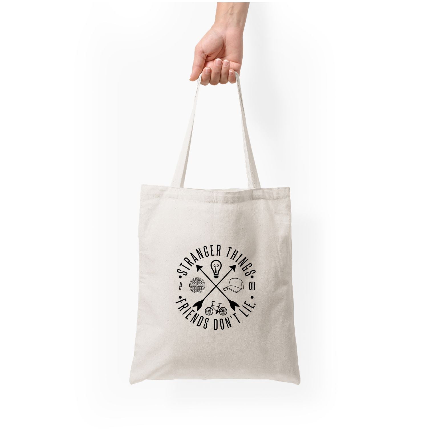 Friends Don't Lie - White Stranger Tote Bag