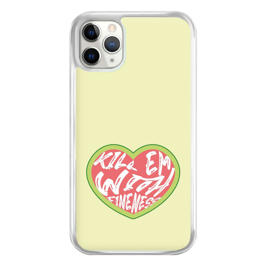Kill Em With Kindness - Summer Quotes Phone Case