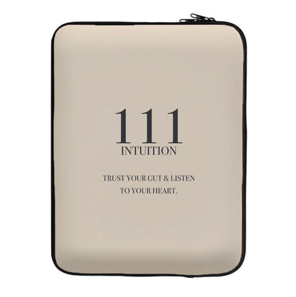 111 - Angel Numbers Laptop Sleeve