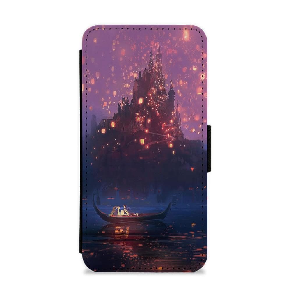 Tangled Chinese Lantern Disney Flip / Wallet Phone Case - Fun Cases