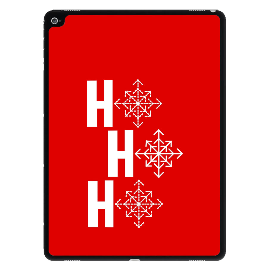 HO HO HO - Christmas Patterns iPad Case