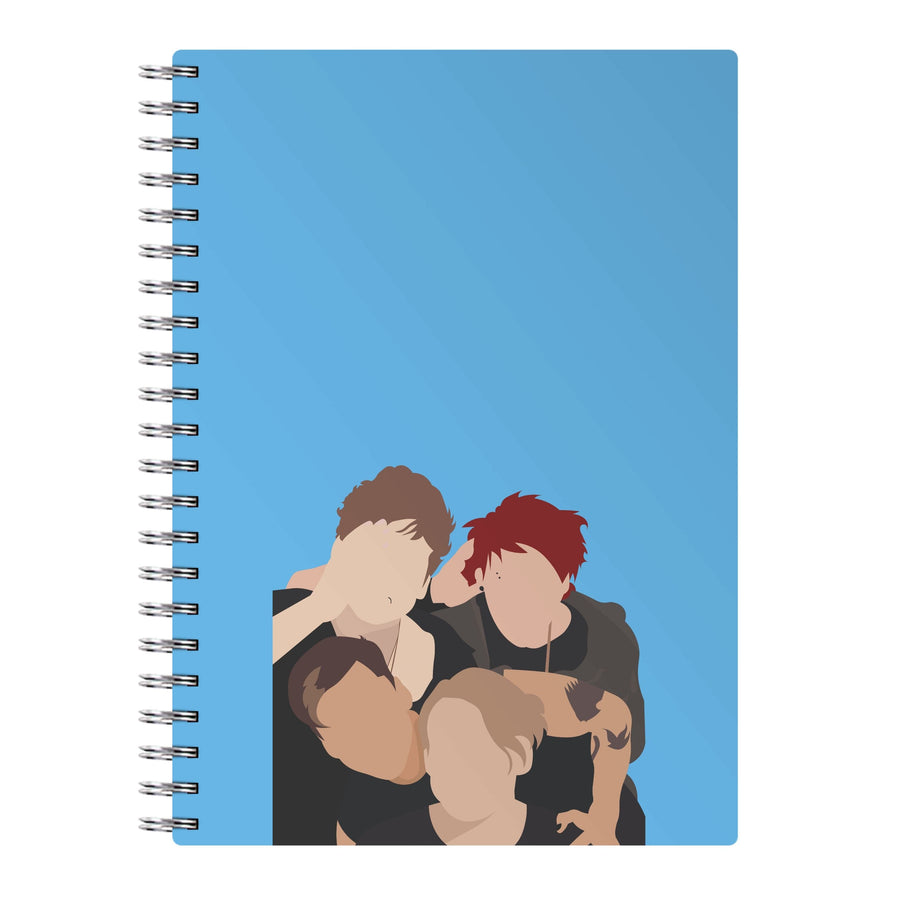 The Band - 5 Seconds Of Summer Notebook