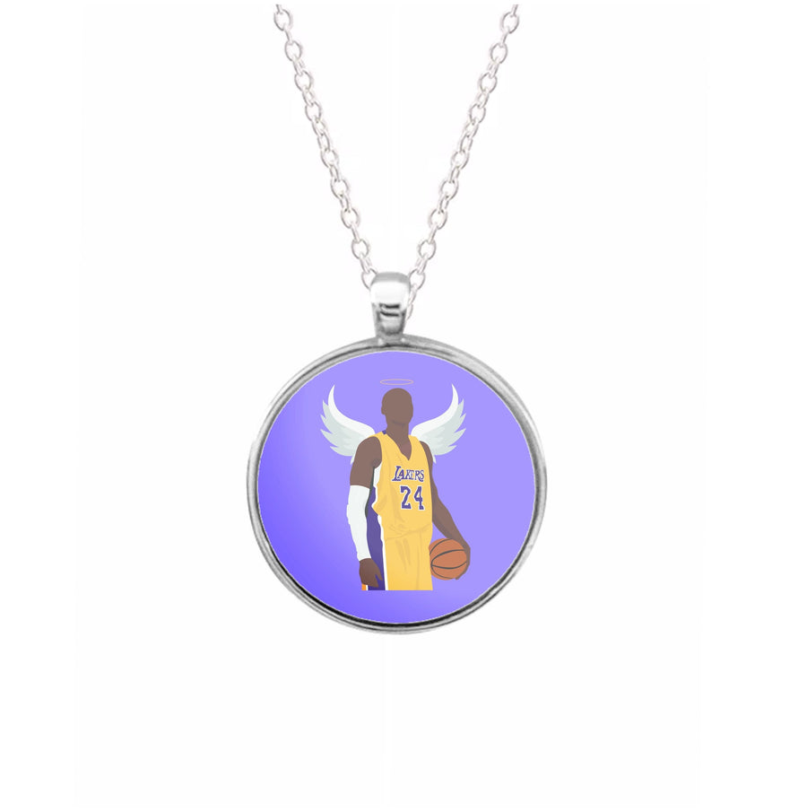 Kobe with wings - Basketball Necklace