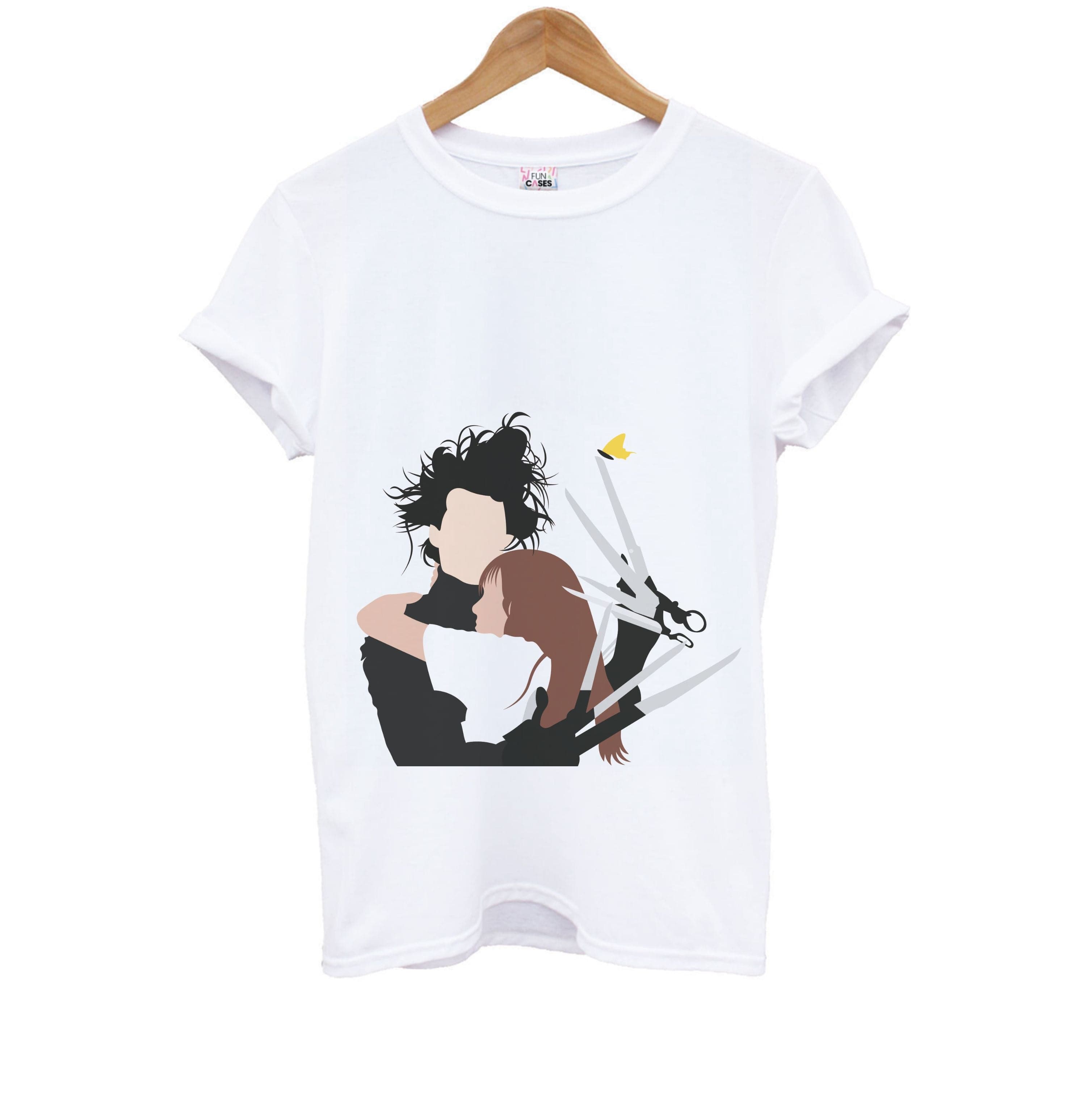 Edward And Kim -Scissorhands Kids T-Shirt