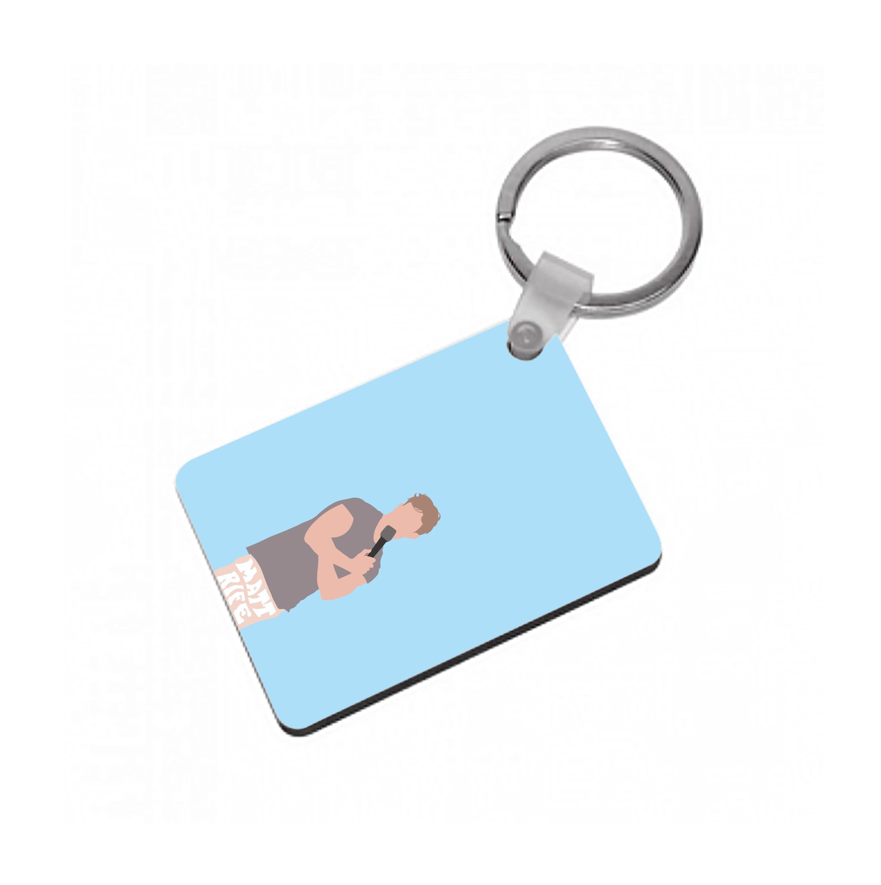 Blue Keyring